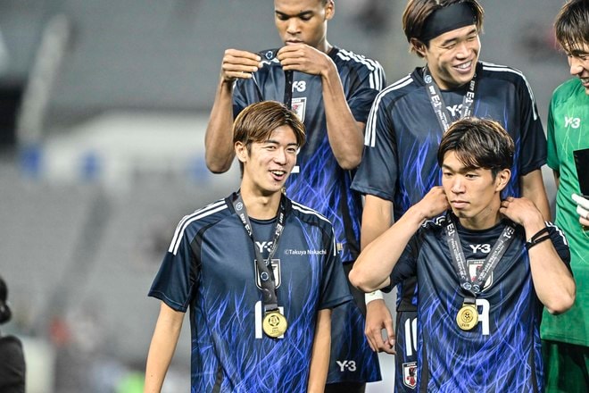 【山田新＆大関友翔アルバム】韓国戦での川崎フロンターレ2選手の写真43枚！ 試合出場ならずも韓国・龍仁で戦った記録写真「日本代表ー韓国代表」の画像015