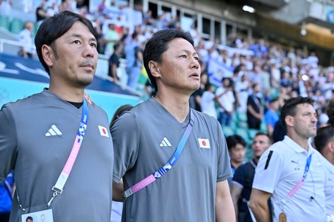 【パリ五輪・現地撮】U―２３サッカー日本代表、イスラエル戦の激闘フォトレポート……細谷真大の劇的決勝弾決まり、選手に笑顔あふれるの画像021