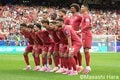 CR7躍動！集合写真での“つま先立ち”からついに出たゴールパフォ！計画通りのフリーキック？ 現地カメラマンが見た“ロナウド意地”とポルトガル代表の団結力！【ポルトガル代表vsウズベキスタン代表】激闘PHOTOギャラリーの画像003