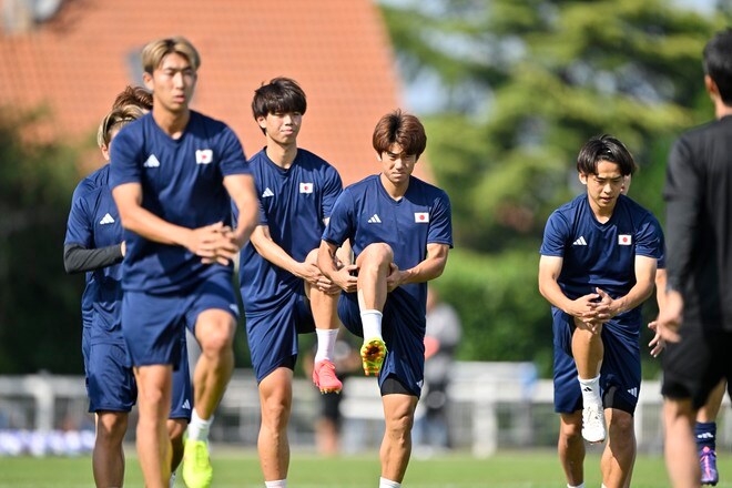 パリ五輪・U23サッカー日本代表がリヨン市内でさらに本気モードの最終調整！ スペイン代表との試合を前に”距離のカーテン”で臨戦態勢の画像003