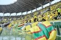 【千葉サポーターアルバム】雨の中で首位堅持のチームを後押しした「ジェフユナイテッド千葉のサポーター写真99枚」！ ゴール裏の熱狂ショット「ジェフユナイテッド千葉ーベガルタ仙台」の画像097