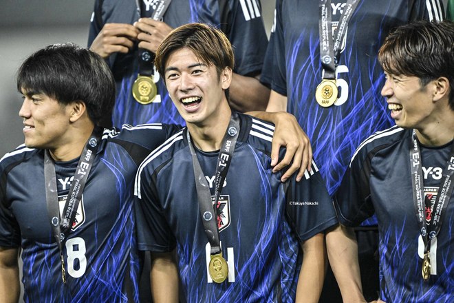 【山田新＆大関友翔アルバム】韓国戦での川崎フロンターレ2選手の写真43枚！ 試合出場ならずも韓国・龍仁で戦った記録写真「日本代表ー韓国代表」の画像016
