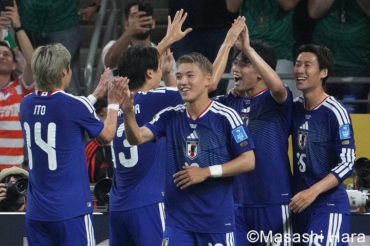 ｢にこにこでかわいい笑｣歴史的快勝から一夜、日本代表選手たちの様子を公開｢リカバリー映像見ると余韻えぐい｣｢6/24が待ち遠しい！｣