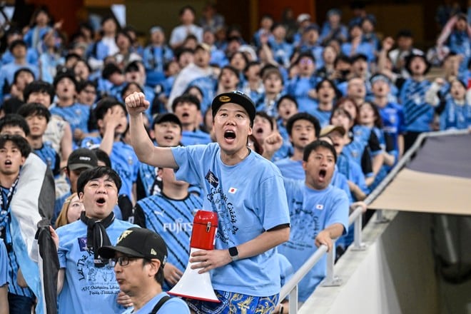 【サポーターアルバム(1)】3得点勝利でクラブ初アジア・ファイナリスト！ ACLE準決勝に駆け付けた川崎サポーターの現地撮影70枚！「川崎フロンターレ―アル・ナスル」の画像008