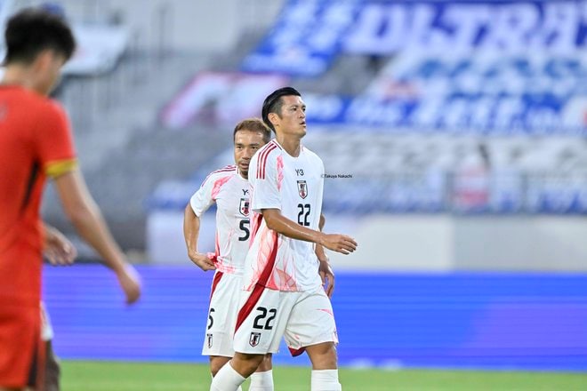 【植田直通＆早川友基アルバム】鹿島アントラーズの2人の中国戦でのプレー写真56枚！ 早川は日本代表デビュー、植田は久々復帰の記念姿「日本代表ー中国代表」の画像024