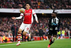 アーセナル・冨安健洋の｢活躍｣が凄い!!日本代表DFをニューカッスル戦の｢MOM｣に選出する海外メディアも！凄さが分かる驚異の｢データ｣とは?【動画】の画像