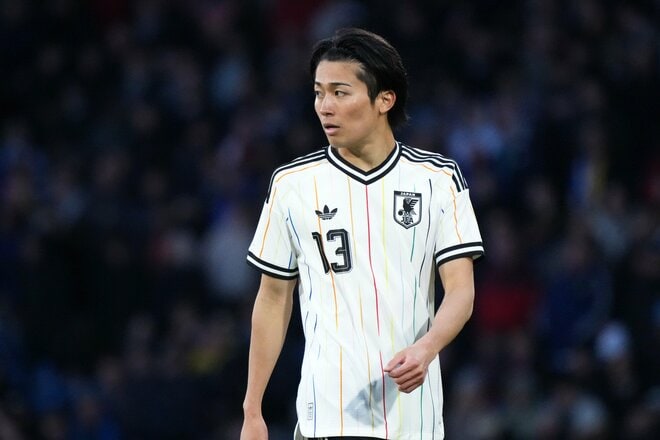 【現地写真100枚】伊東純也＆三笘薫の決勝弾から駆けつけた南野拓実＆遠藤航の姿まで！初招集、復活組、主力組も躍動！森保ジャパン｢英国遠征｣厳選ショットの画像023