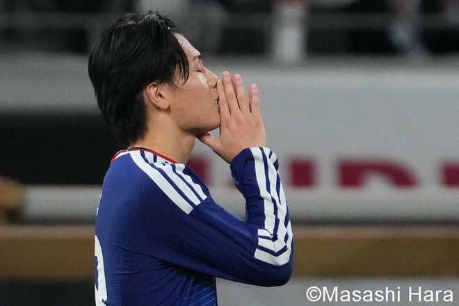 森保ジャパンが優勝！ 圧巻の上田綺世が4戦4発目で先制ゴール＆堂安律が決勝点！ 結婚発表の久保建英も満面の笑み！ 鈴木彩艶が満足げな表情で応え、影山優佳はウインク！【日本代表vsニュージーランド代表】激闘PHOTOギャラリーの画像003