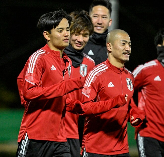 ワールドカップ最終予選「1月27日の中国戦」に向けてサッカー日本代表が始動！「合流した18人の名前」と「気になる練習内容」の画像032