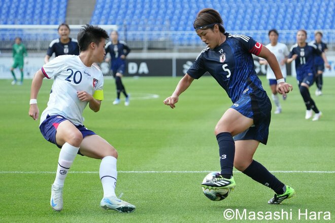 なでしこ｢キャプテン｣他のゴールで快勝、エヴァートン移籍｢美人DF｣が鉄壁の守り！日本から帰化｢タイペイ10番｣も躍動！オウンゴールを誘発した｢14番｣！【日本代表vsチャイニーズ・タイペイ代表】激闘PHOTOギャラリーの画像002