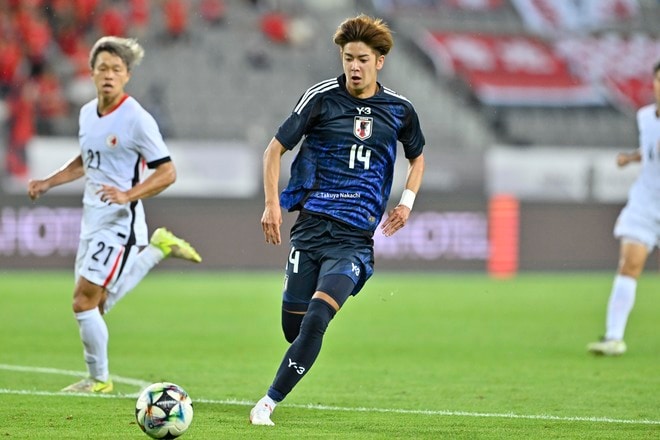 【試合アルバム】川崎フロンターレFW大関友翔の20歳での代表デビューの試合写真45枚！ 堂々のプレーで躍動披露「日本代表ー香港代表」の画像023