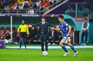 「日本サッカーでは考えられないことが起こった」苦しい前半は「守田英正と田中碧がフィットせず」も「ひっくり返せたのは大したもの」【サッカー日本代表、スペイン撃破でグループ突破! 「ワールドカップ8強」への激論】(1)の画像