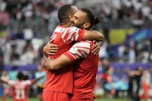 ヨルダン代表、ロスタイム２連発で逆転勝利！【AFCアジアカップ イラク代表vsヨルダン代表 2024年1月29日 20:30キックオフ】（渡辺航滋撮影）の画像