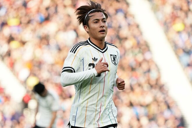 【現地写真100枚】伊東純也＆三笘薫の決勝弾から駆けつけた南野拓実＆遠藤航の姿まで！初招集、復活組、主力組も躍動！森保ジャパン｢英国遠征｣厳選ショットの画像012