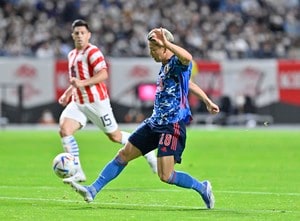 【試合アルバム】キリンチャレンジカップ　日本代表ーパラグアイ代表(1)　2022年6月2日（札幌ドーム）の画像