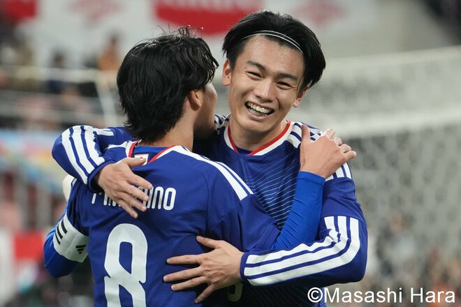 キャプテン南野拓実と背番号10堂安律のゴールで“新ユニお披露目試合”に快勝！圧巻の佐野海舟と好パフォーマンスの守備陣！後藤啓介＆北野颯太がA代表デビュー【日本代表vsガーナ代表】激闘PHOTOギャラリーの画像004