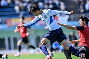 「相手によってドリブルを変えられる」川崎フロンターレMF名願斗哉が名古屋グランパスとの練習試合で語った、自身のドリブルの特徴。「相手が一人二人だったら抜ける自信」と、姿勢からもたらされる「選択肢」と「状況判断」の画像