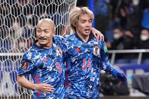 PHOTOギャラリー「ピッチの焦点」【サッカーカタールW杯アジア最終予選　日本代表ｖｓ中国代表　２０２２年１月２７日１９時０１分キックオフ】（渡辺浩樹撮影）の画像