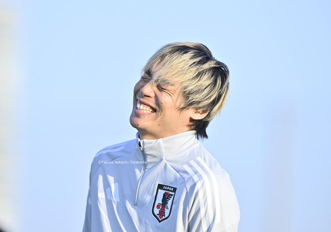 【試合アルバム】「サッカー日本代表練習」大勢のサポーターの前で公開練習！ サウジアラビア戦へ向けミニゲームなど実施「中地拓也 撮影写真」の画像006