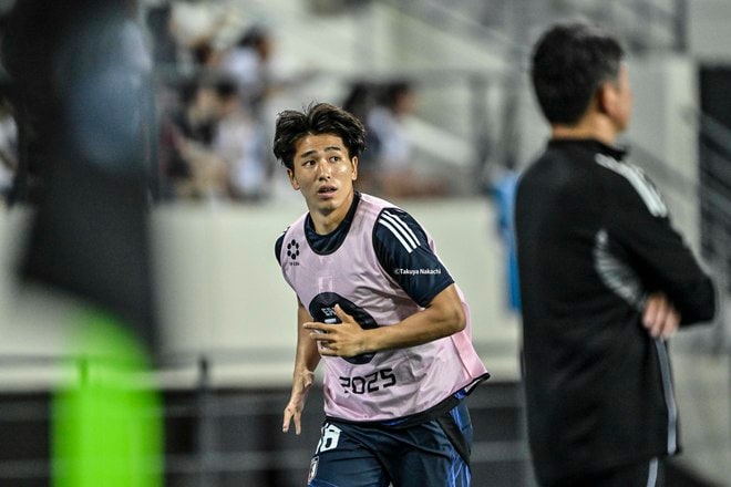 【山田新＆大関友翔アルバム】韓国戦での川崎フロンターレ2選手の写真43枚！ 試合出場ならずも韓国・龍仁で戦った記録写真「日本代表ー韓国代表」の画像021