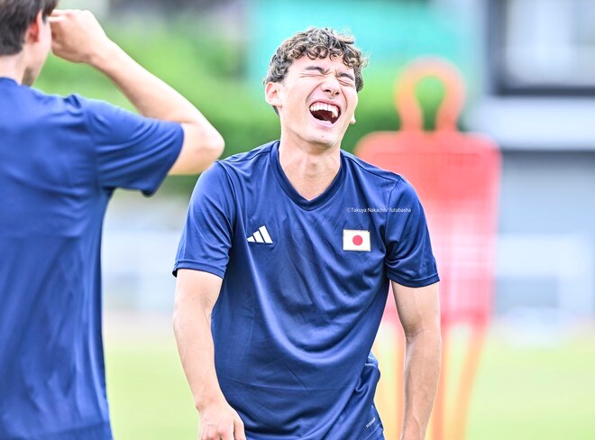 パリ五輪・サッカー日本代表がボルドー市内で初練習！「だいぶきつかったです」と充実の表情……バックアップメンバー山田楓喜も合流して19選手が参加の画像005