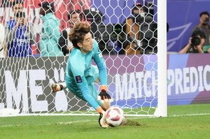 韓国代表、PK戦を制し勝利！ソン・フンミンも笑顔！【AFCアジアカップ サウジアラビア代表vs韓国代表 2024年1月31日 1:00キックオフ】（渡辺航滋撮影）の画像