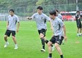 【サンフレッチェ広島「E-1」アルバム】J1広島に所属する日本代表5選手の13日＆14日の練習写真46枚！ジャーメイン良、中村草太、川辺駿、田中聡、荒木隼人、大迫敬介の現地写真の画像035
