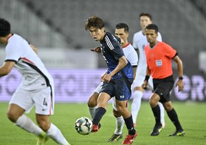 【日本代表の攻撃のキーマン・宮代大聖がW杯の切符を掴むために (2)】9月シリーズ以降も代表で生き残るために必要なものとは。伝統の日韓戦で期す「コンセプトに則ったプレー」とゴールという結果の画像