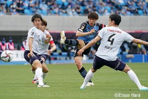 川崎ー横浜FC「川崎さんをリスペクトしすぎていた」無敗記録「23」更新　原悦生PHOTOギャラリー「サッカー遠近」　の画像