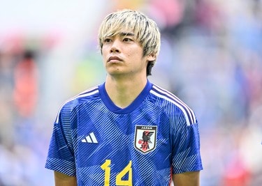 サッカー日本代表　伊東純也　ユニホームMサイズ