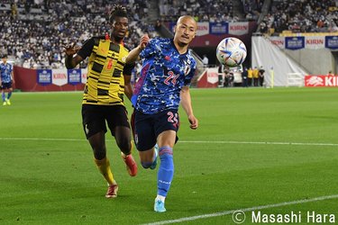 画像 写真 Photoギャラリー ピッチの焦点 キリンカップ 日本代表ｖｓガーナ代表 ２０２２年６月１０日 １８ ５５キックオフ 日本代表 サッカー批評photoギャラリー ピッチの焦点 サッカー批評web