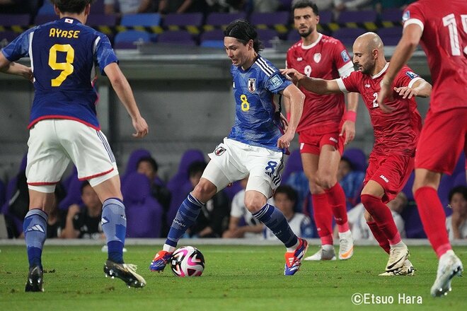 新婚・堂安律らの活躍でW杯アジア2次予選を6試合無失点！バイエルンに旅立つ伊藤洋輝と遭遇【日本代表vsシリア代表】原悦生PHOTOギャラリー｢サッカー遠近｣の画像010