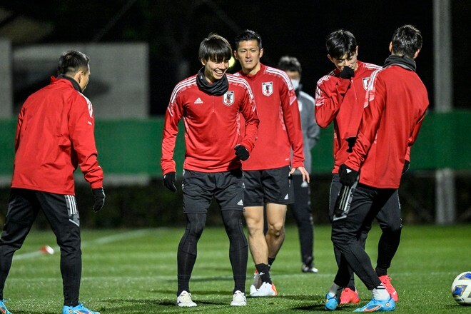 ワールドカップ最終予選「1月27日の中国戦」に向けてサッカー日本代表が始動！「合流した18人の名前」と「気になる練習内容」の画像037