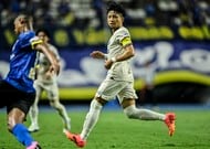【UEFA EURO2024現地撮】マスクを外したエムバペ「絶妙クロス」で先制点アシスト!16歳の神童ヤマル「史上最年少ゴール」で同点に!招かれざる客が与えた勝者への「痛手」【スペイン代表vsフランス代表】原悦生PHOTOギャラリー「サッカー遠近」の画像