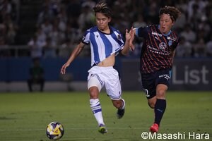 去就も話題の久保建英が｢キレ｣のあるプレーを披露、スルーパスで｢2点目｣を演出、訪れた｢2度｣の決定機に【横浜FCvsレアル・ソシエダ 】激闘PHOTOギャラリーの画像