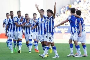 ｢もう既に過去最高のシーズン｣とファン興奮の、「久保建英、開幕戦MVP」報告!! レアル・ソシエダデビュー戦でいきなりの初ゴールでサッカー日本代表MFに｢ゴールは素晴らしかった｣などと称賛の声続々!【画像】の画像