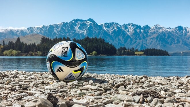 今季のJリーグでも使用する「サッカー女子ワールドカップ2023の公式試合球」を発表！ オーストラリアとニュージーランドの雄大な自然と文化をイメージしたデザインとカラーリング…アディダス9代目『オーシャンズ』の画像005