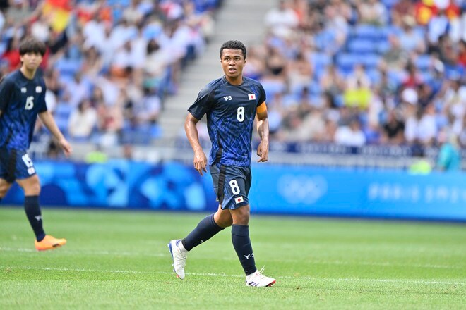 【パリ五輪・サッカー日本代表の強化と結果を振り返る「数字」(3)】藤田譲瑠チマ、山本理仁、三戸舜介は強化過程からチームの中心に……1000分超え4人のうちの3人にの画像020