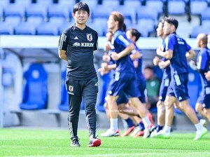日本代表・森保監督、トルコ戦での「メンバー大幅変更」明言！ 上田綺世離脱で「タイプの違うFWを起用する」も、FWに求める“変わらない役割”を説明の画像