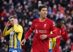 リバプールのロベルト・フィルミーノが決めた｢とんでもないゴール｣!日本代表・南野拓実途中出場の試合でのブラジル代表FWの凄すぎる｢ヒールシュート｣とは?【動画】の画像