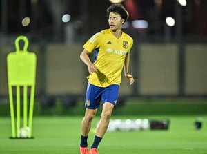 「この絵を見て朝涙が出ました」アオアシ公式の「サッカー日本代表への激励イラスト」に7.4万いいね！ 「葦人と三笘が重なる」と、泣き崩れる姿に重ねる声の画像