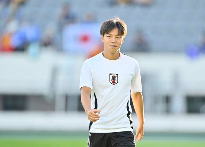 【サンフレッチェ広島「E-1」アルバム】J1広島に所属する日本代表5選手の中国戦の写真33枚！ジャーメイン良、中村草太、川辺駿、田中聡、荒木隼人、大迫敬介の現地写真「日本代表ー中国代表」の画像024