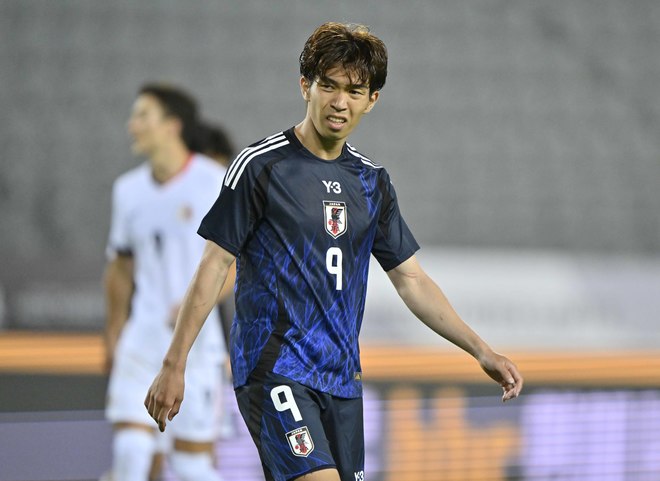 【試合アルバム】ヴィッセル神戸FW宮代大聖の代表デビューの試合写真58枚！川崎フロンターレから移籍して2年目での代表プレー写真「日本代表ー香港代表」の画像017