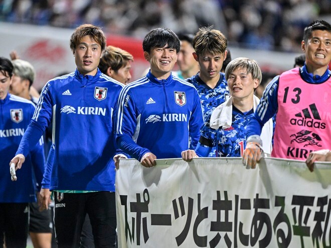 【試合アルバム】キリンチャレンジカップ　日本代表ーパラグアイ代表(2)　2022年6月2日（札幌ドーム）の画像075