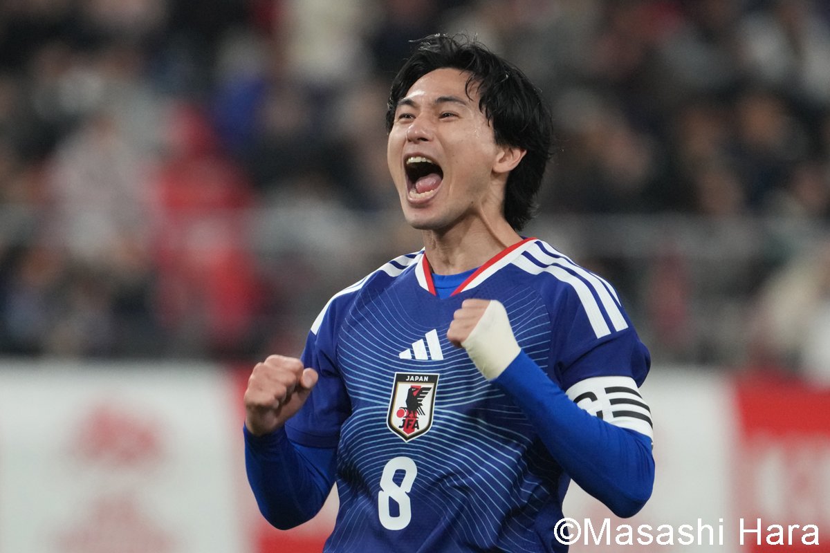 キャプテン南野拓実と背番号10堂安律のゴールで“新ユニお披露目試合”に
