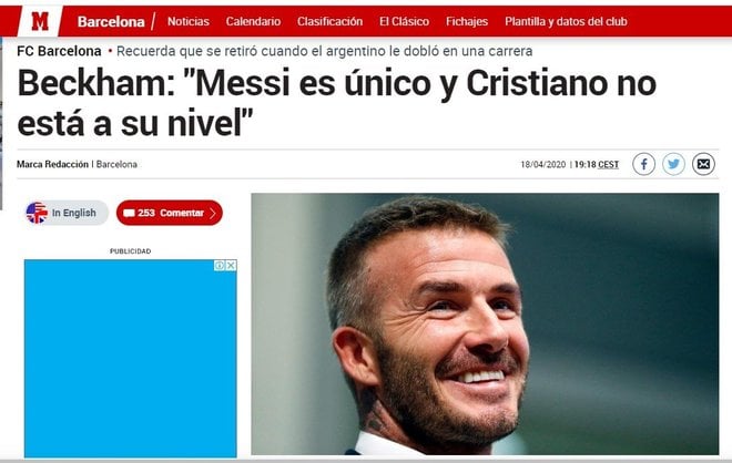 スペインメディア『マルカ』より