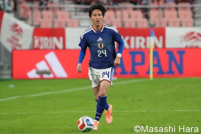 キャプテン南野拓実と背番号10堂安律のゴールで“新ユニお披露目試合”に快勝！圧巻の佐野海舟と好パフォーマンスの守備陣！後藤啓介＆北野颯太がA代表デビュー【日本代表vsガーナ代表】激闘PHOTOギャラリーの画像008