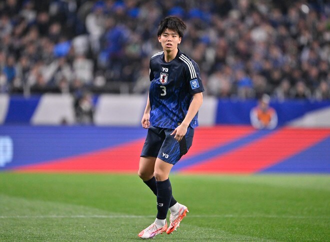 4【試合アルバム】「サッカー日本代表―サウジアラビア代表」菅原由勢がアジア最終予選では初先発。堂安律に代わって右WBで起用される「中地拓也 撮影写真」の画像011
