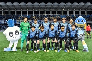 川崎、直近リーグ戦から10人入れ替えで今季3試合での先発選手は23人、ベンチ入り以上は27人に……3試合全出場は10人で、得点者数は8人。得点は前半に2点、後半に8点の画像