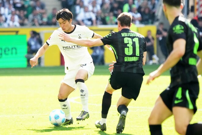 サッカー日本代表DF板倉滉に下された｢厳しい採点｣に異議アリ！　20歳FW福田師王は与えられた短い時間に全集中も…｢難しい今後｣【ボルシアMG vs ヴォルフスブルク】PHOTOギャラリーの画像012